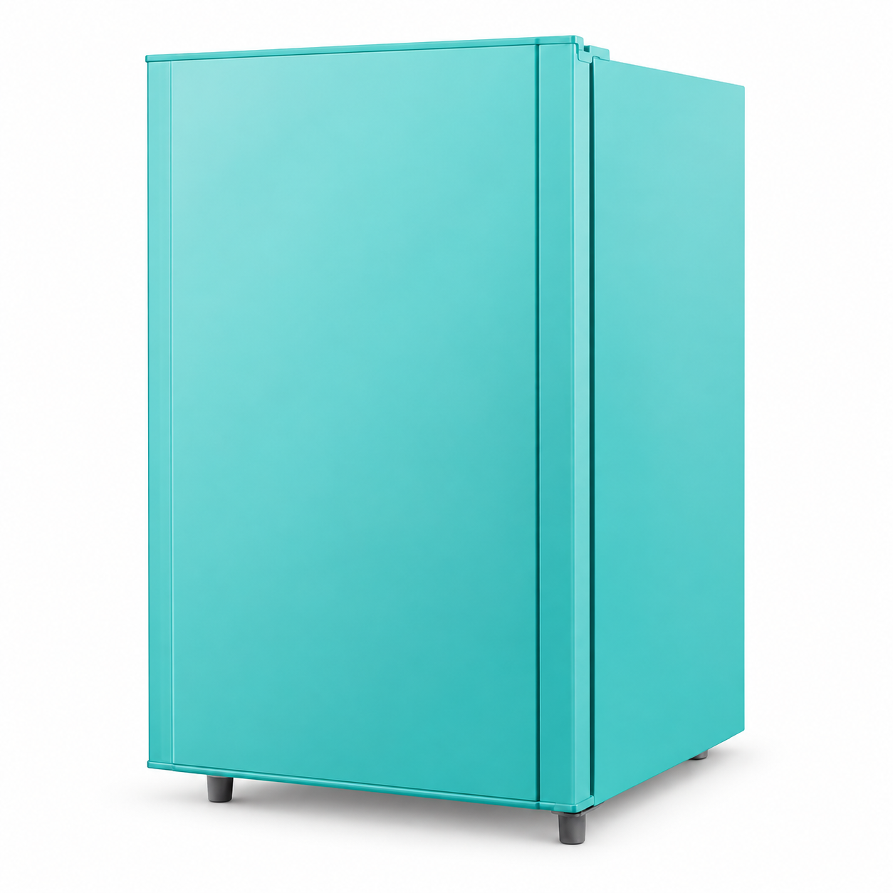 Upright Freezer — BD-40 · Brushed Silver